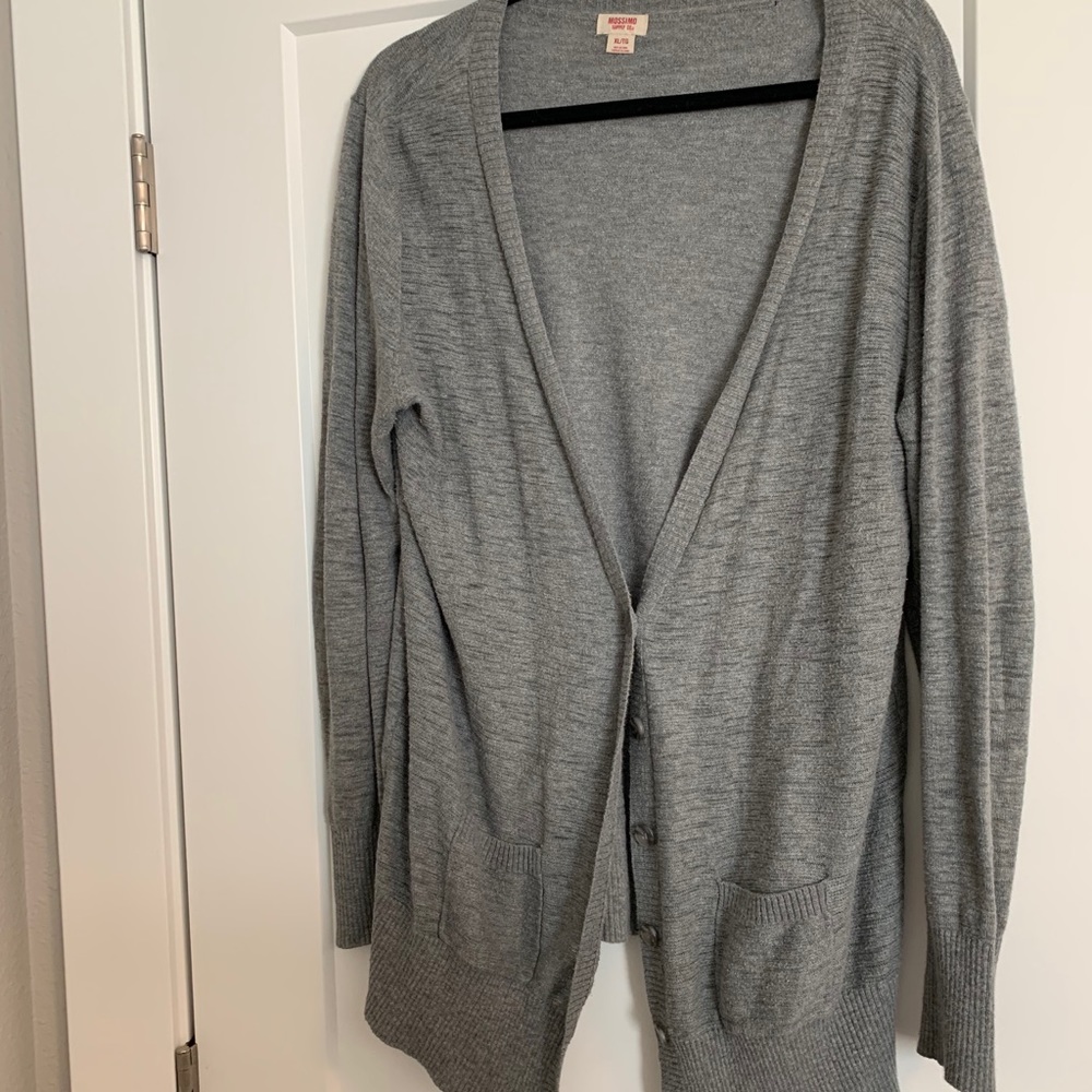Gray sweater